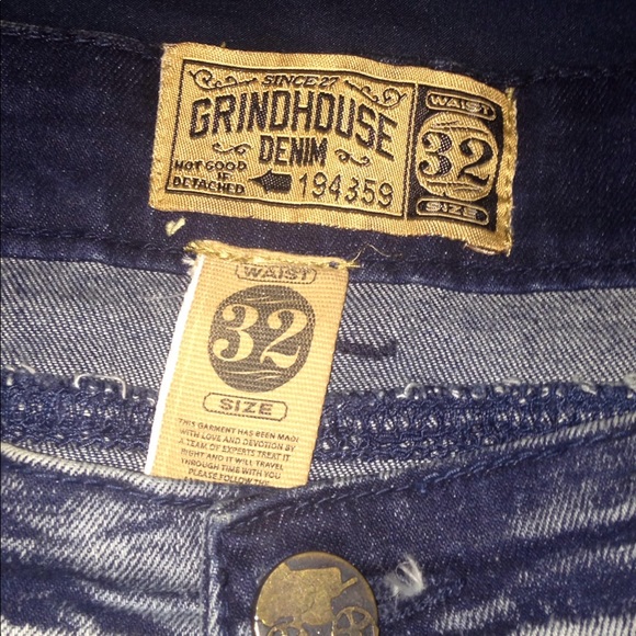 Grindhouse Denim Designer Jeans 